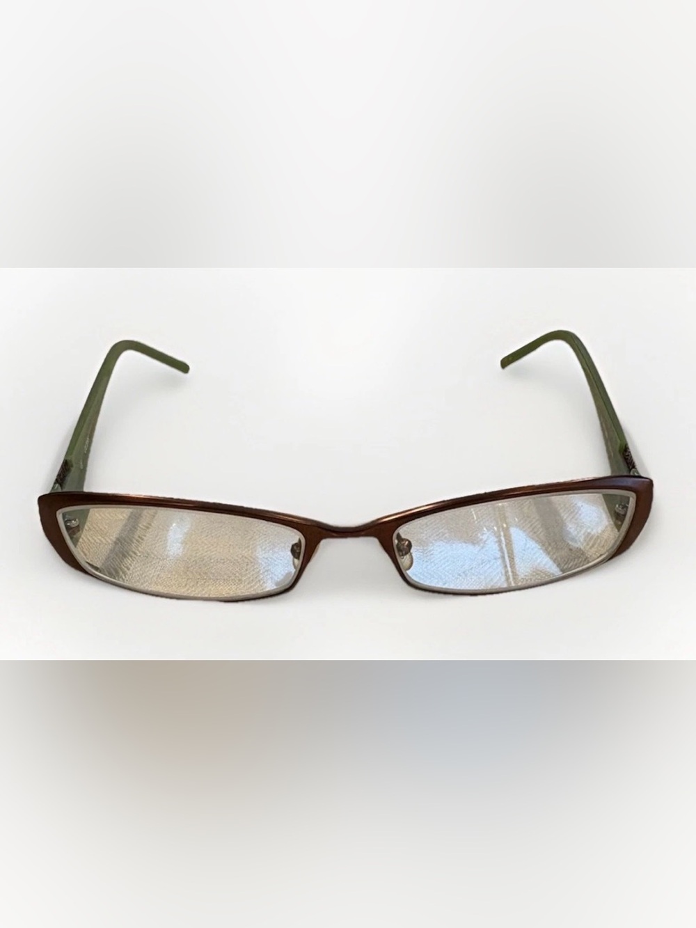 Guess Eyeglasses Frames GU 1570 BRN Brown Green 53-17-140 Women's Y2K Style